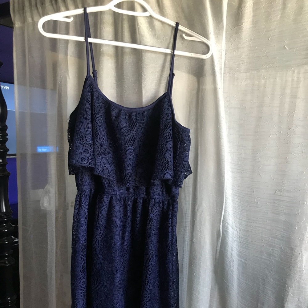 Blue Lace Dress
